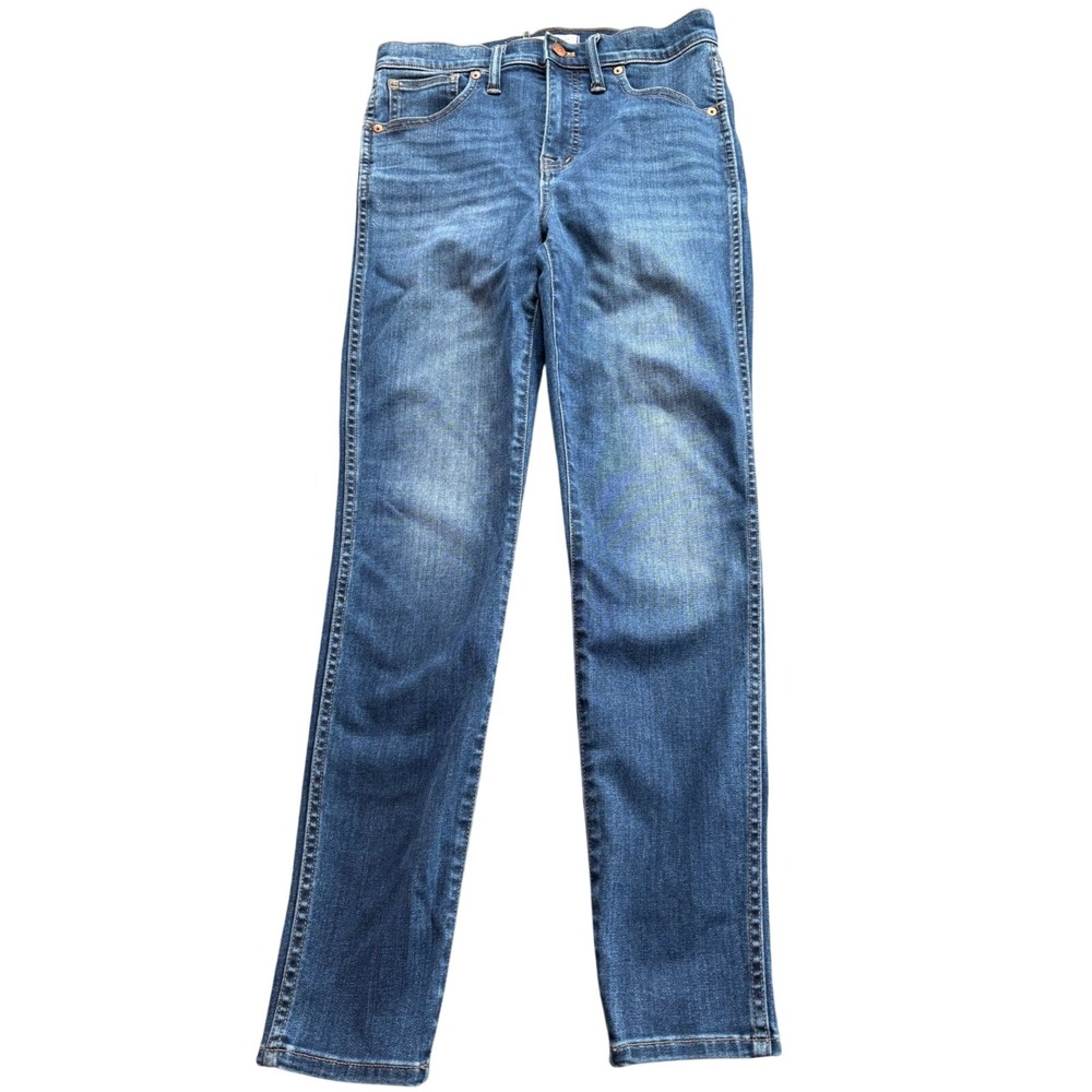 Madewell 10 High-Rise Skinny JeansHigh Waisted Blue Denim Women Indigo 26